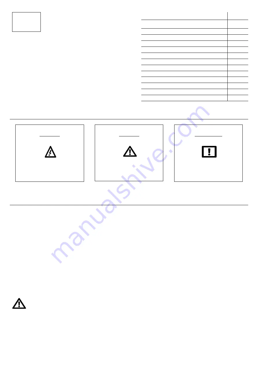 POMPE ROTOMEC 50 TR Use And Maintenance Manual Download Page 10