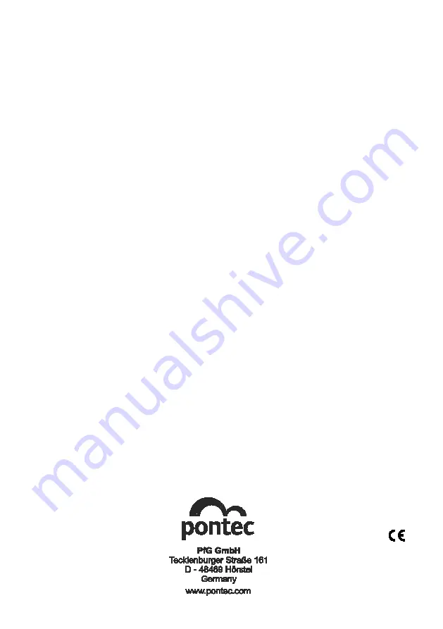 Pontec 43324 Operating Instructions Manual Download Page 112