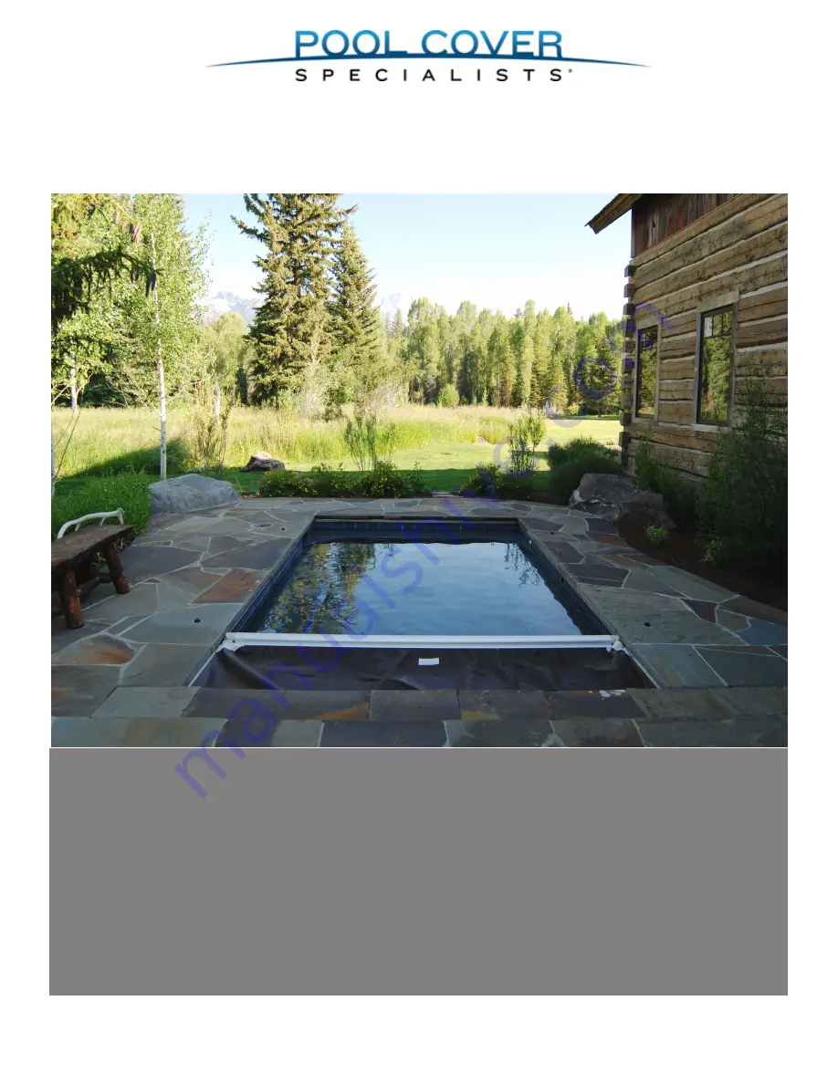 Pool Cover Specialists Mini Infinity 2 Скачать руководство пользователя страница 1