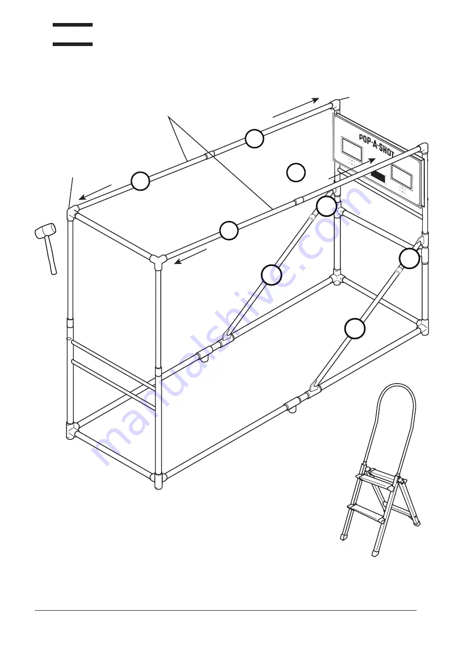 Pop-A-Shot CLASSIC DUAL Скачать руководство пользователя страница 9