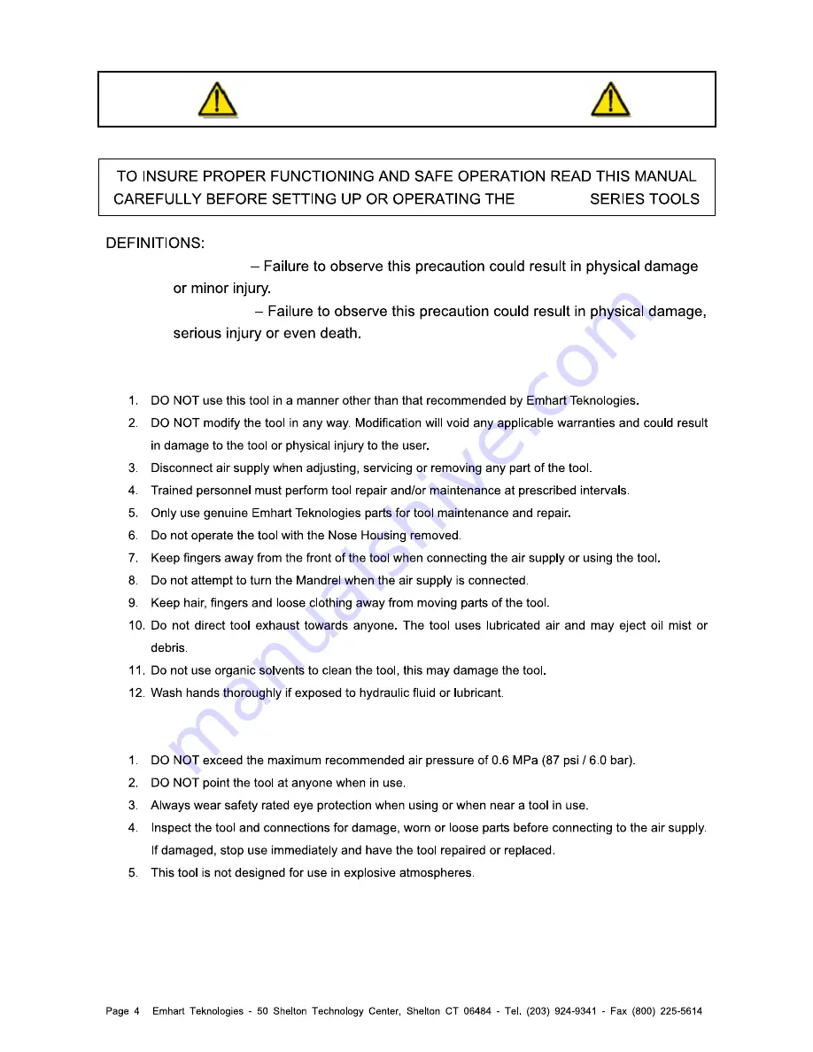 Pop Pop Nut PNT800L-PC Maintenance Manual Download Page 4