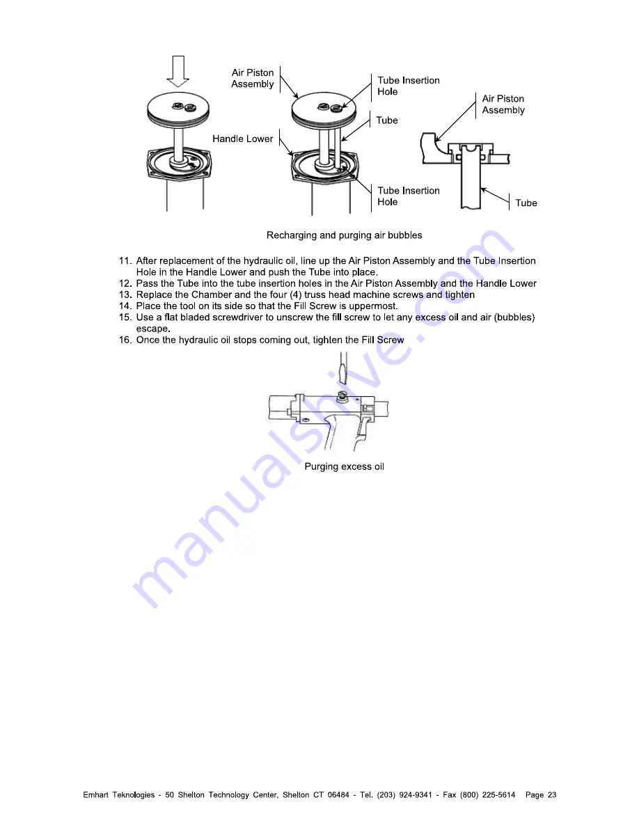 Pop Pop Nut PNT800L-PC Maintenance Manual Download Page 23