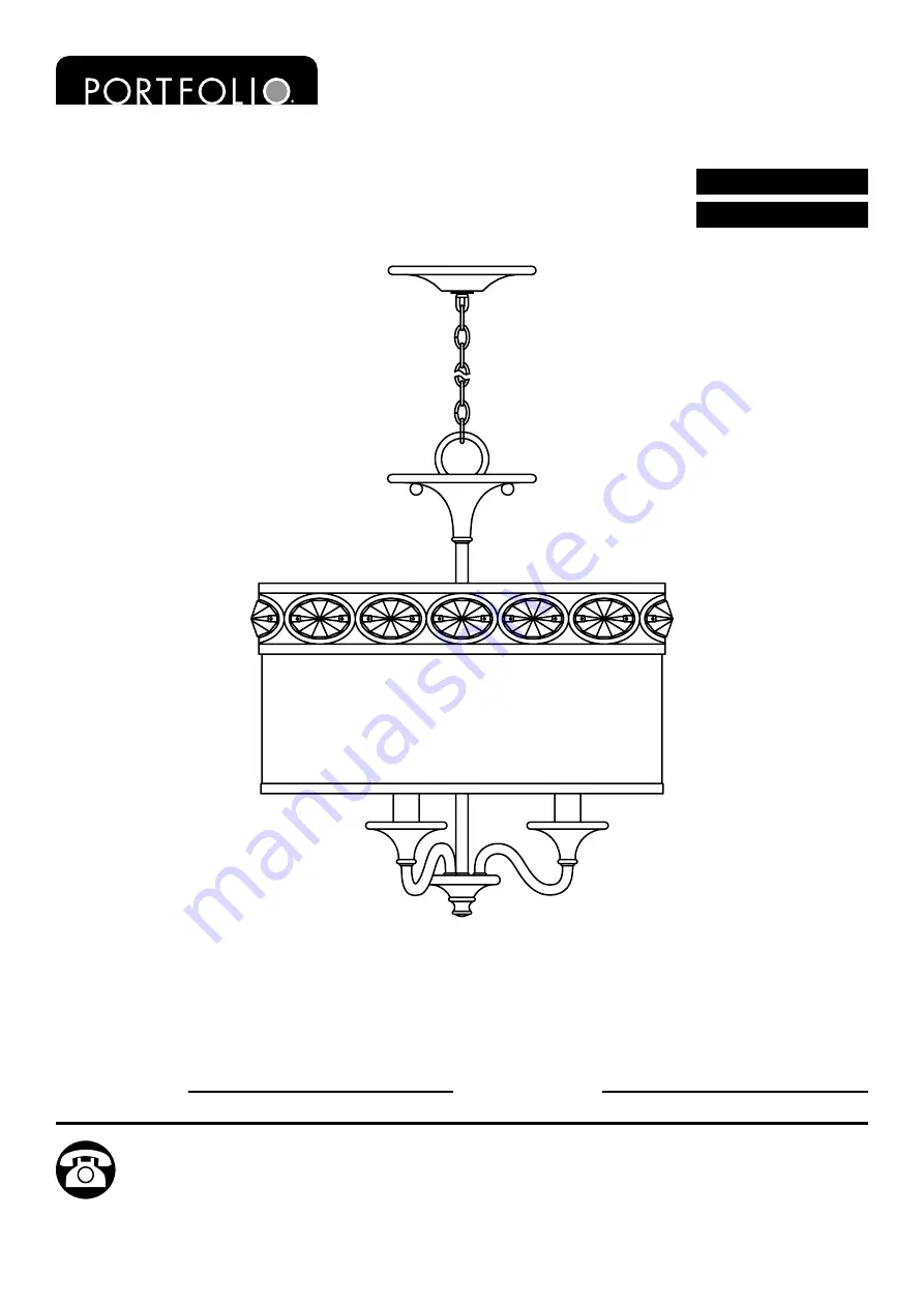 Portfolio 0388010 Instruction Manual Download Page 1