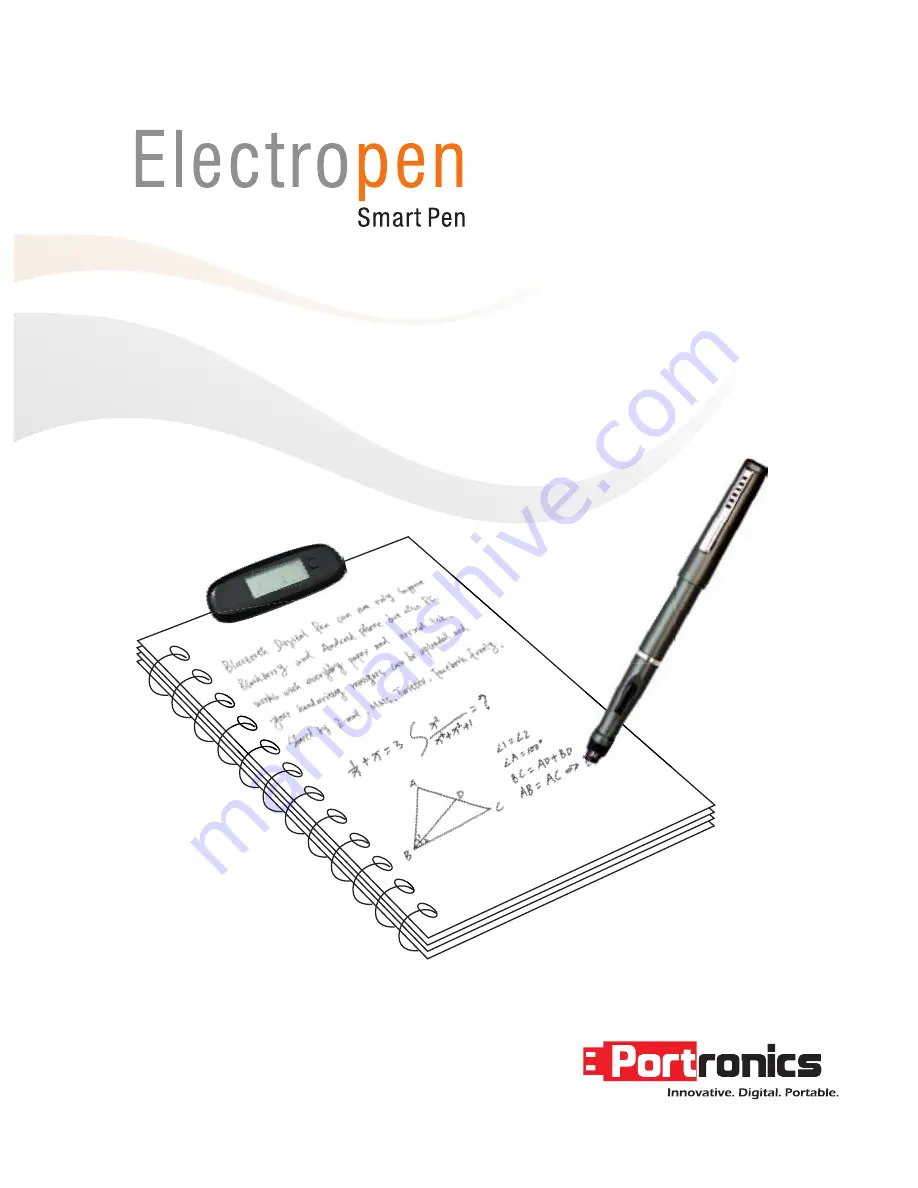 Portronics Electropen Скачать руководство пользователя страница 1