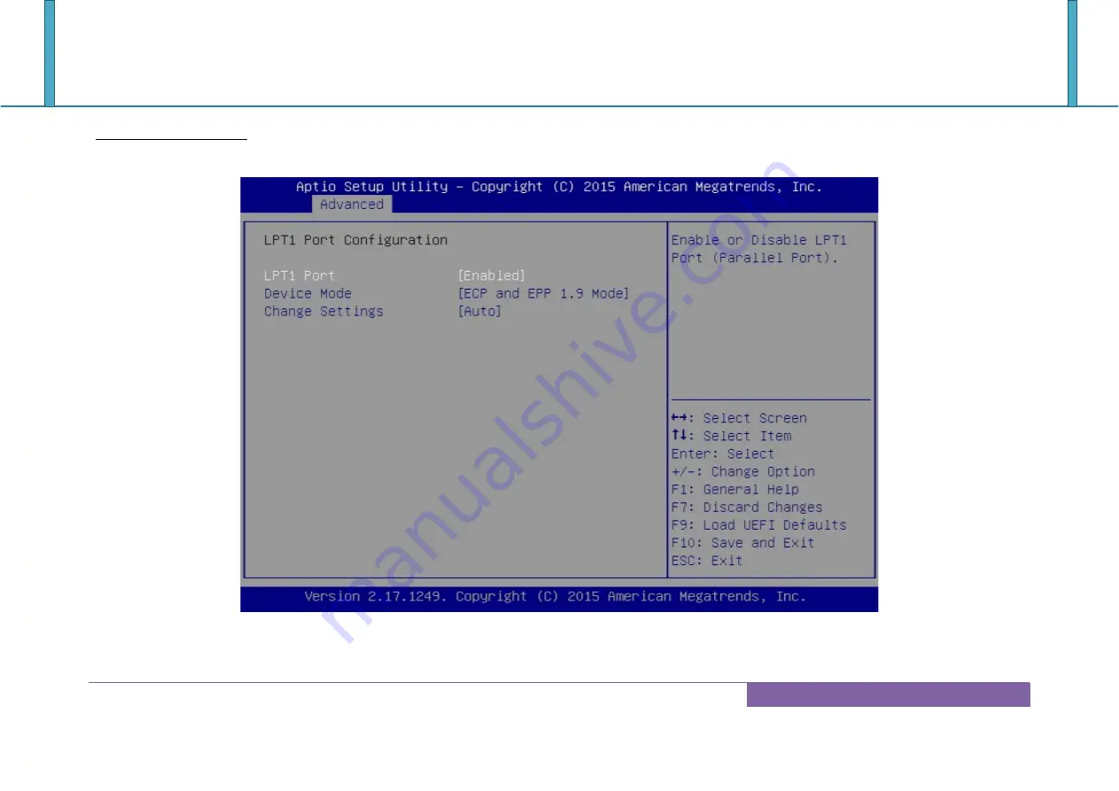 Portwell WADE-8171 User Manual Download Page 66