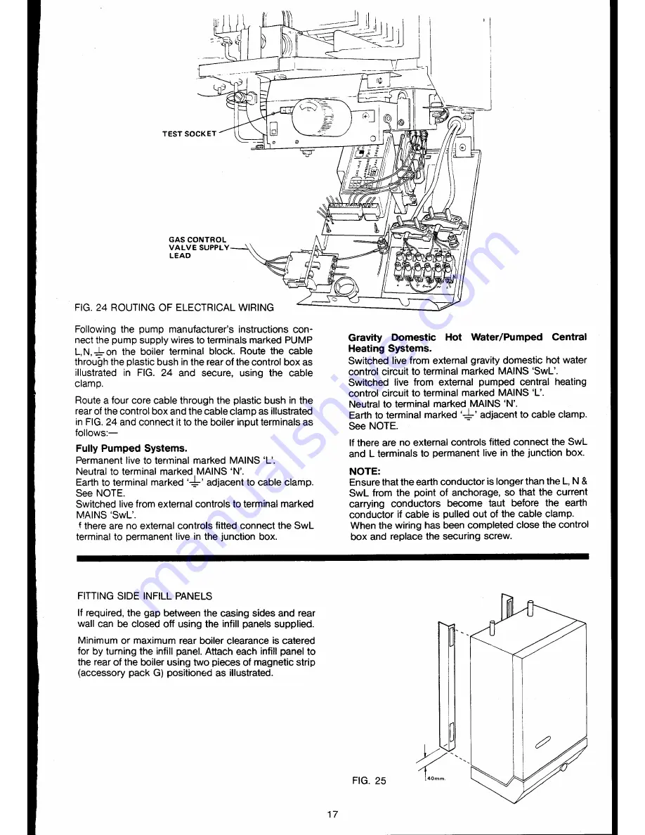 Potterton 50e Installation And Servicing Instructions Download Page 17