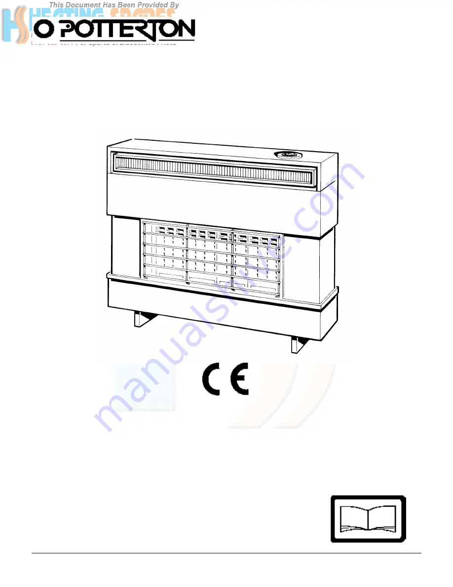 Potterton Hallmark Installation & Service Instructions Manual Download Page 1