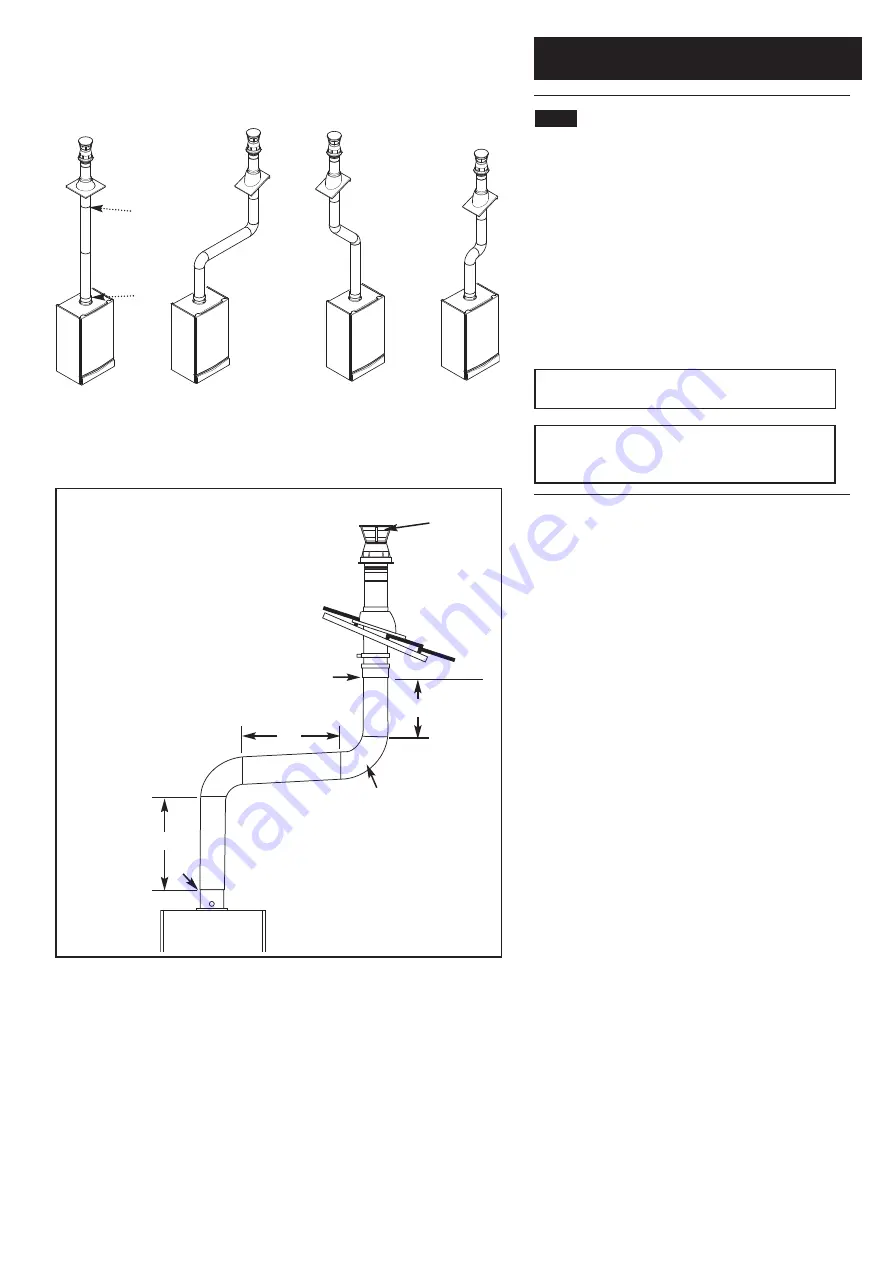 Potterton Heatmax Combi 24 HE Installation & Service Instructions Manual Download Page 22