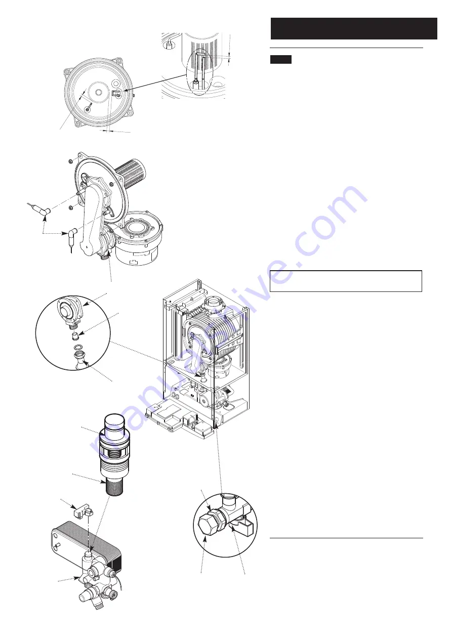 Potterton Heatmax Combi 24 HE Installation & Service Instructions Manual Download Page 38