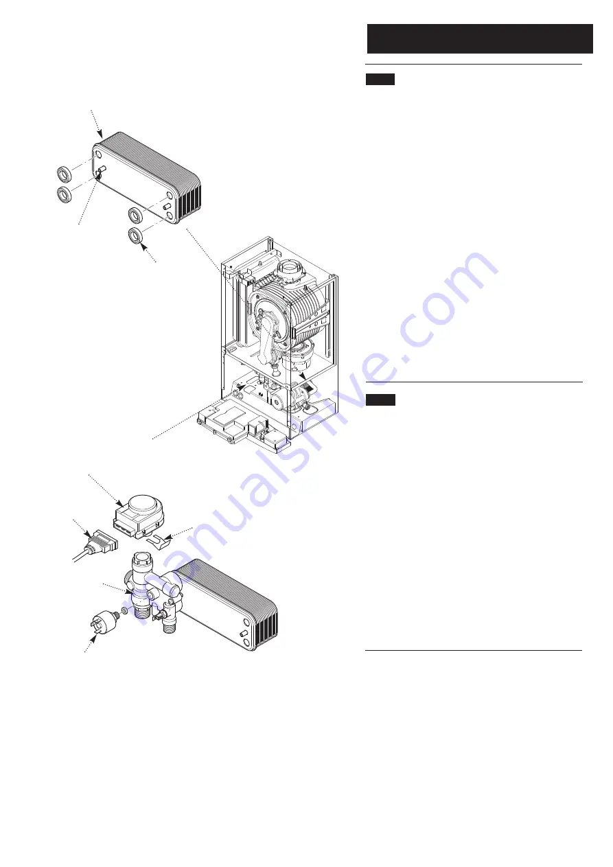 Potterton Heatmax Combi 24 HE Installation & Service Instructions Manual Download Page 45