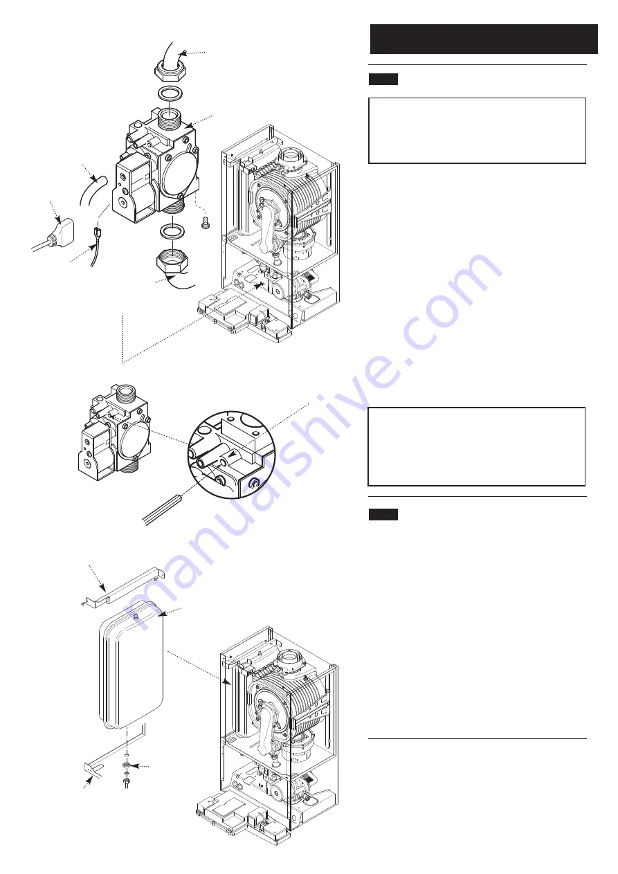 Potterton Heatmax Combi 24 HE Installation & Service Instructions Manual Download Page 47