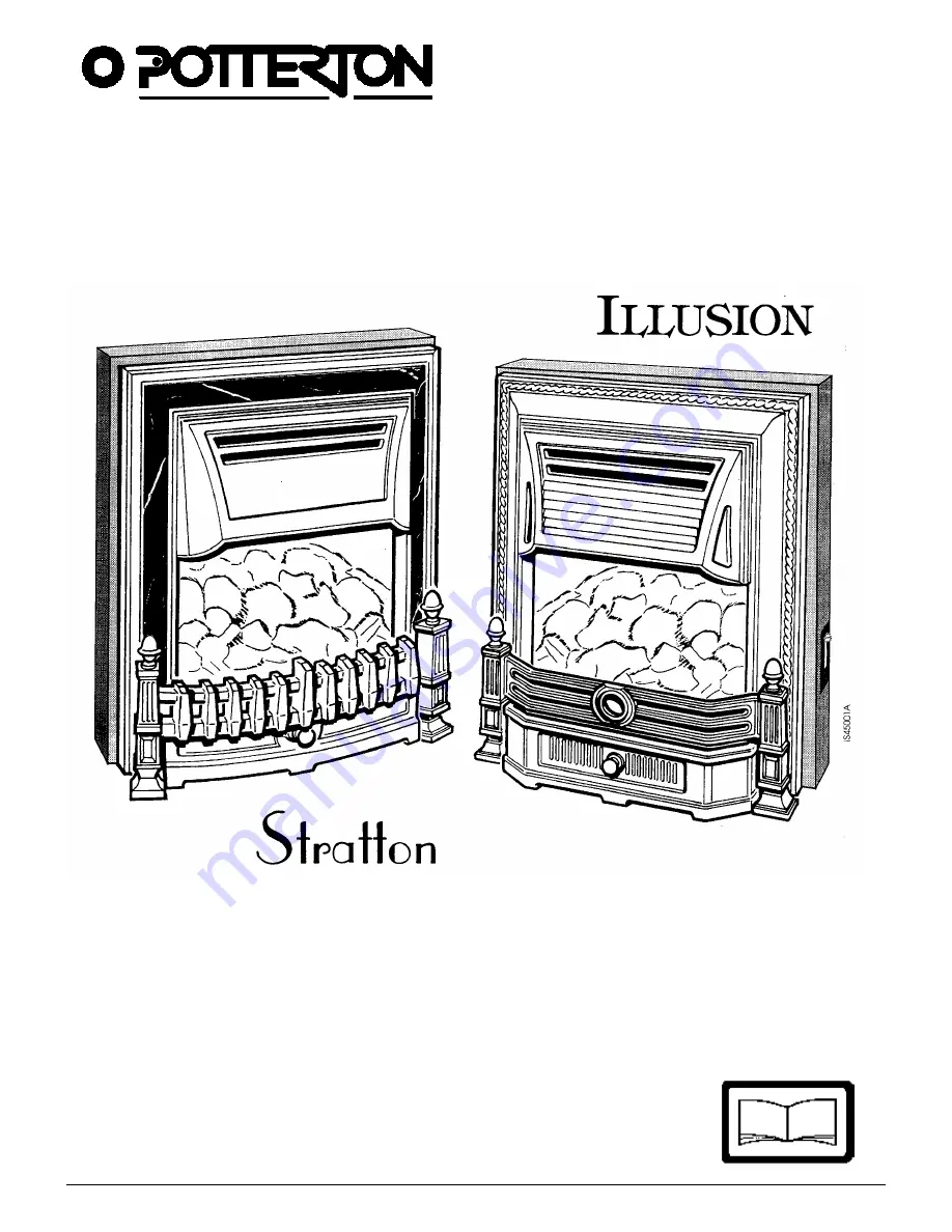 Potterton Illusion Installation & Service Instructions Manual Download Page 1