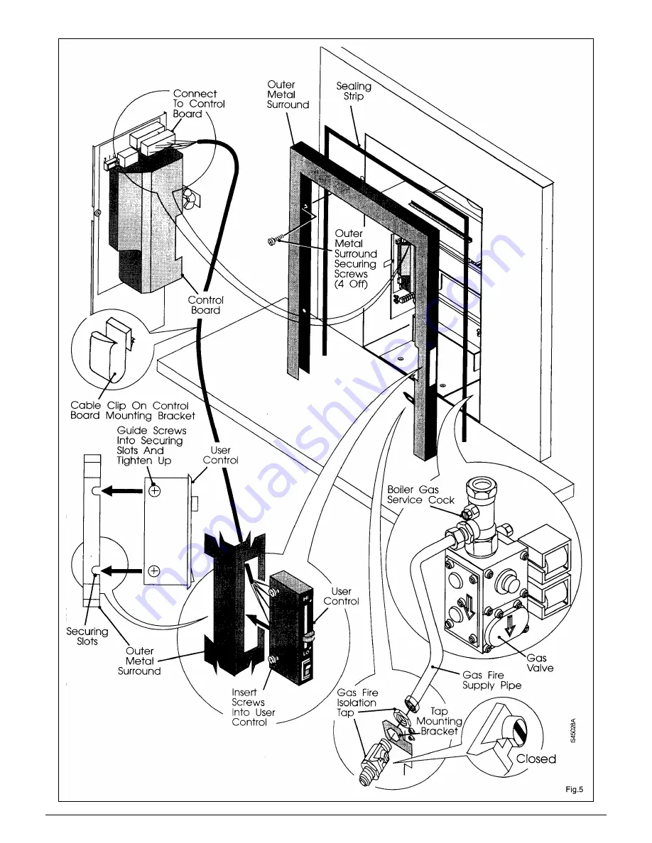 Potterton Illusion Installation & Service Instructions Manual Download Page 7