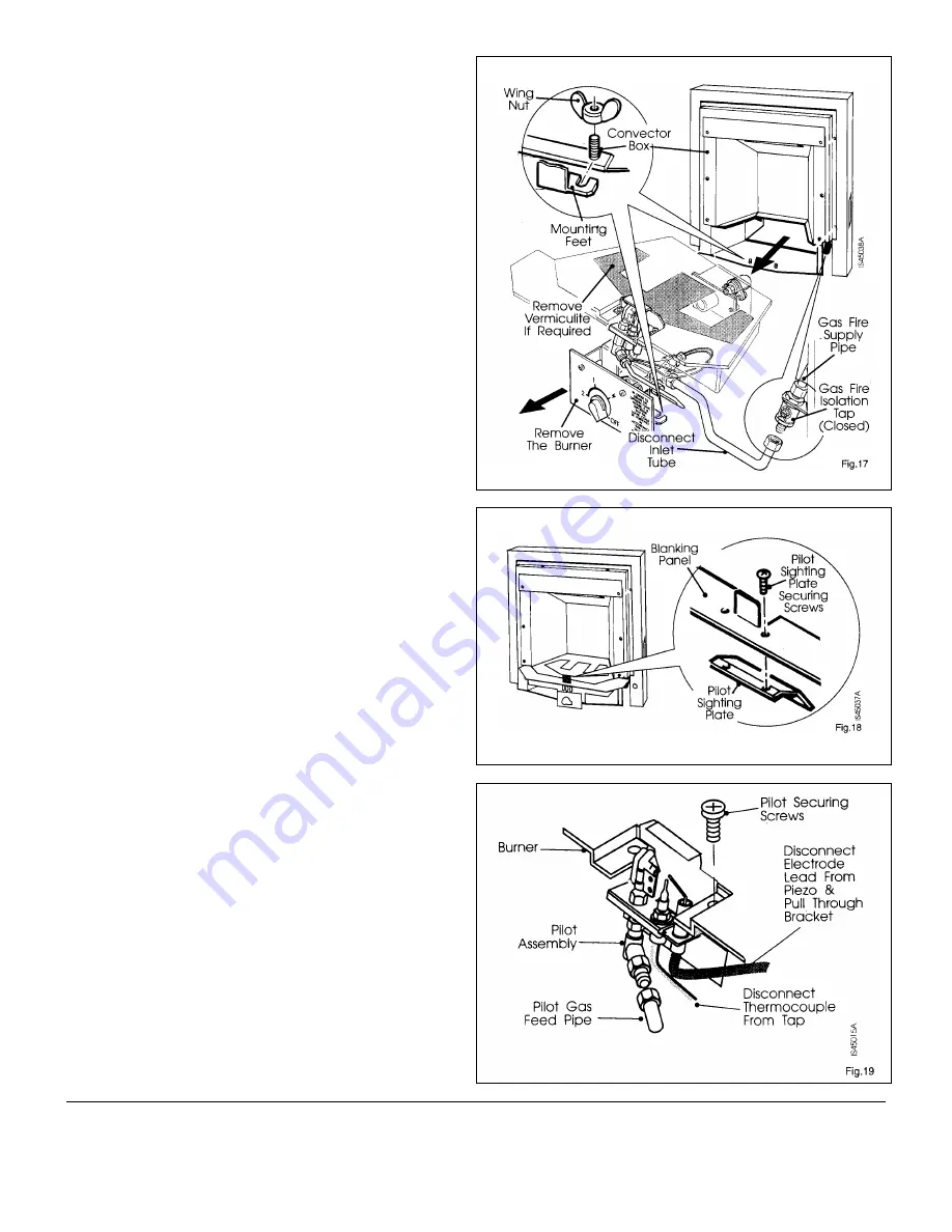 Potterton Illusion Installation & Service Instructions Manual Download Page 15