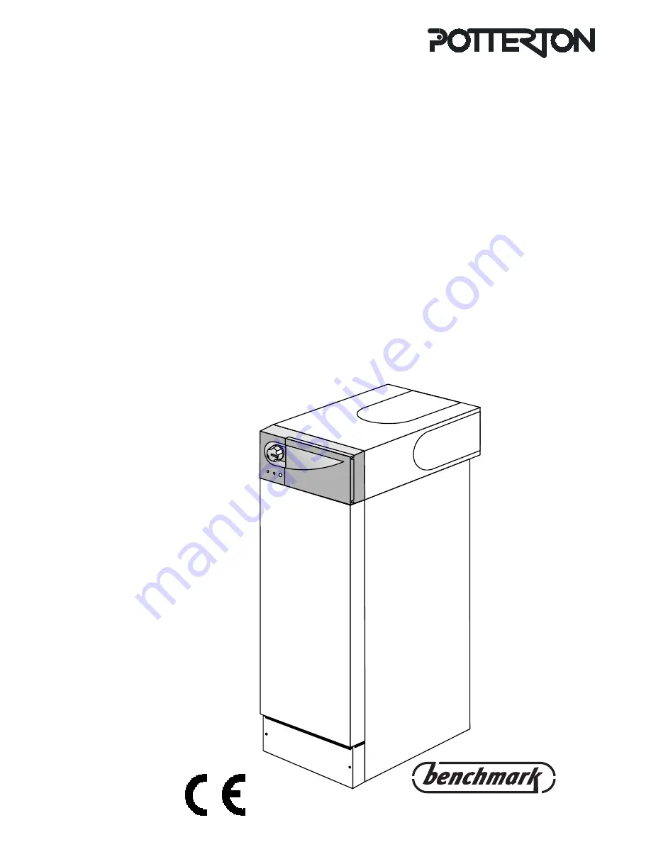 Potterton Kingfisher Mf CFL40 - 100 Installation & Service Instructions Manual Download Page 1