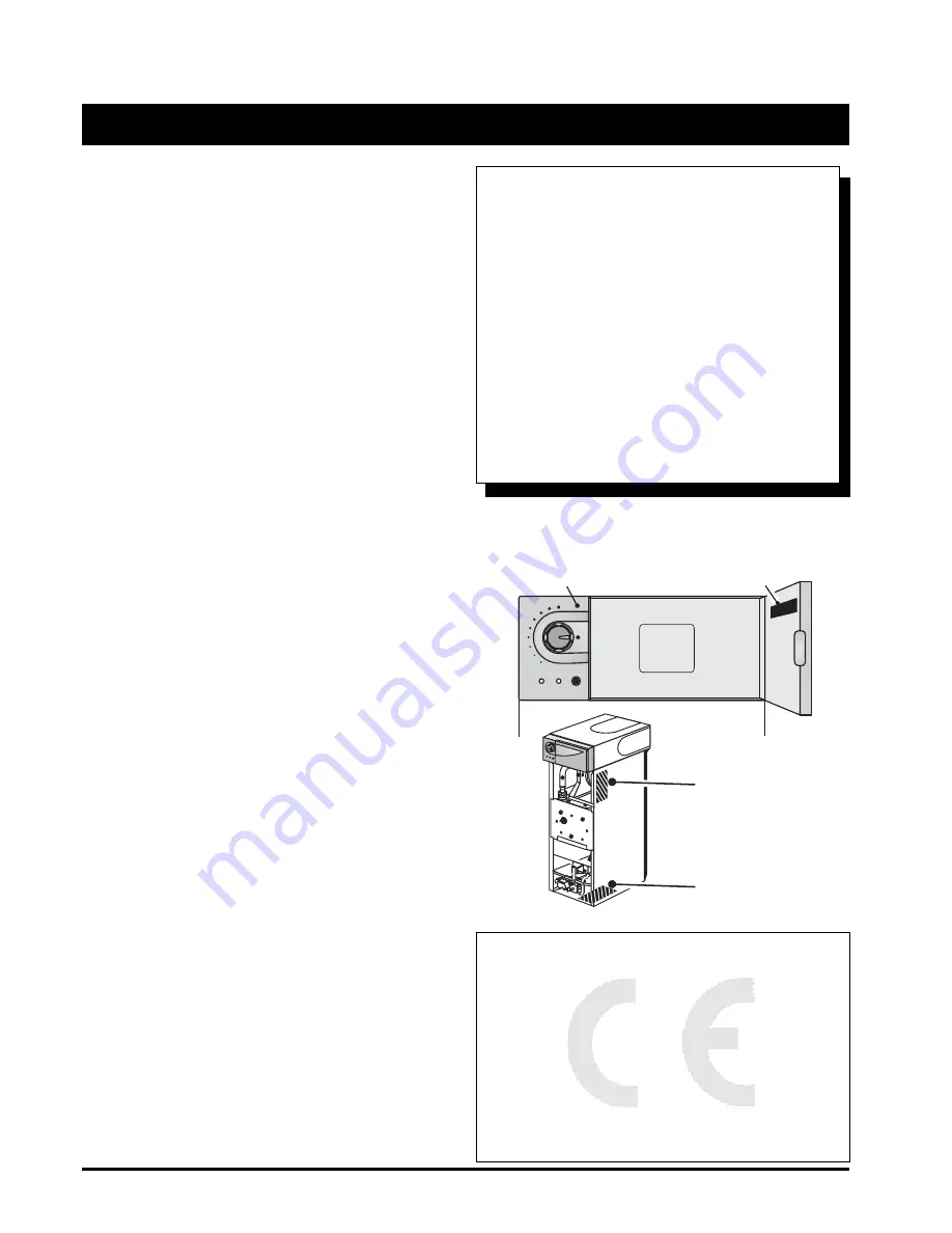 Potterton Kingfisher Mf CFL40 - 100 Installation & Service Instructions Manual Download Page 2