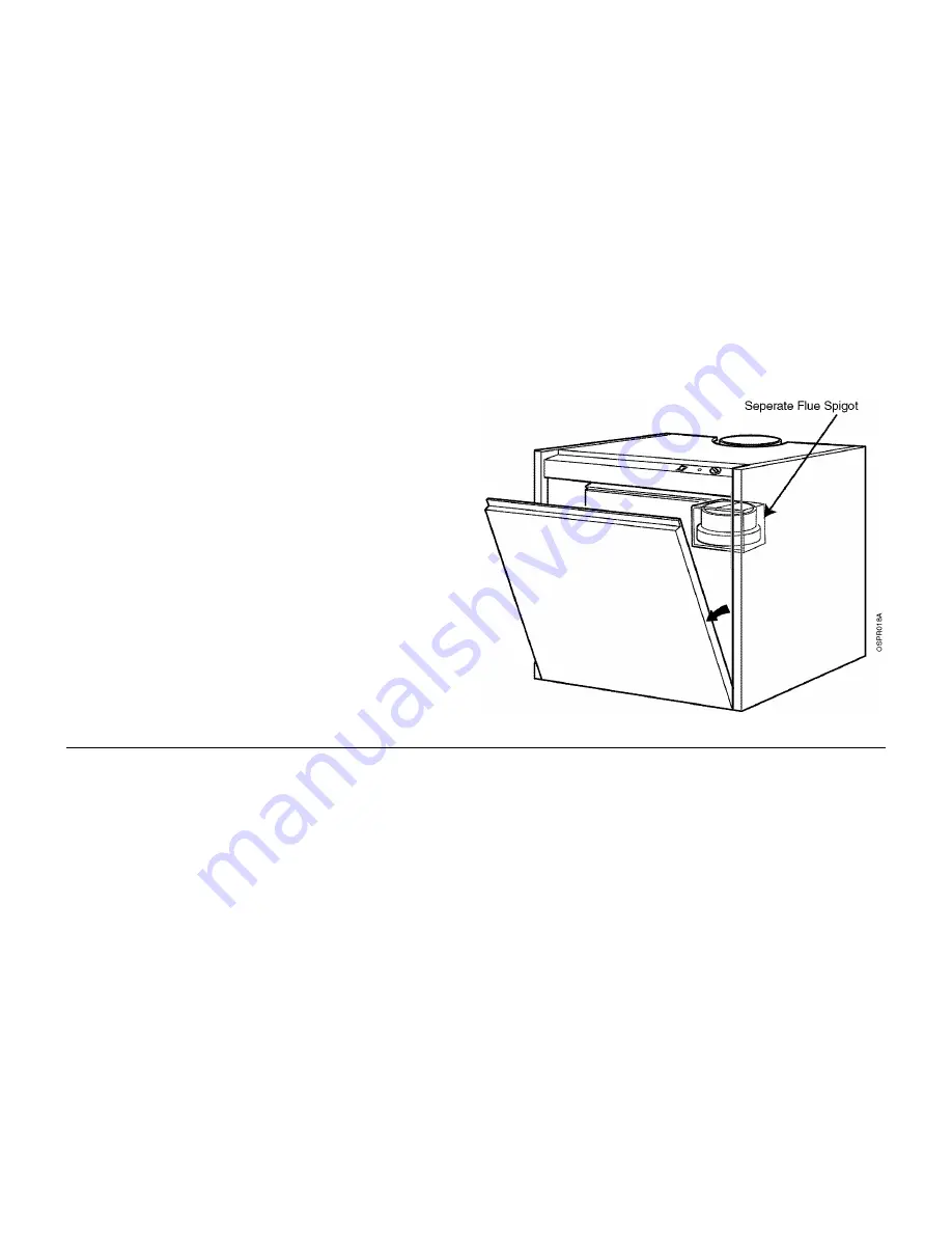 Potterton Osprey CF 125 Installation & Service Instructions Manual Download Page 13