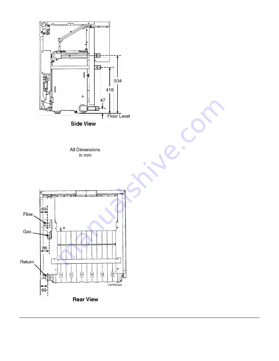 Potterton Osprey CF 125 Installation & Service Instructions Manual Download Page 14