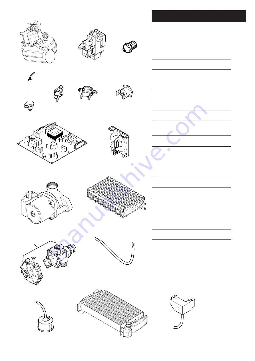 Potterton Performa 24 Eco HE Installation & Service Instructions Manual Download Page 53