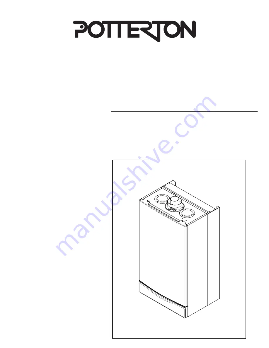 Potterton Performa 28i Скачать руководство пользователя страница 1