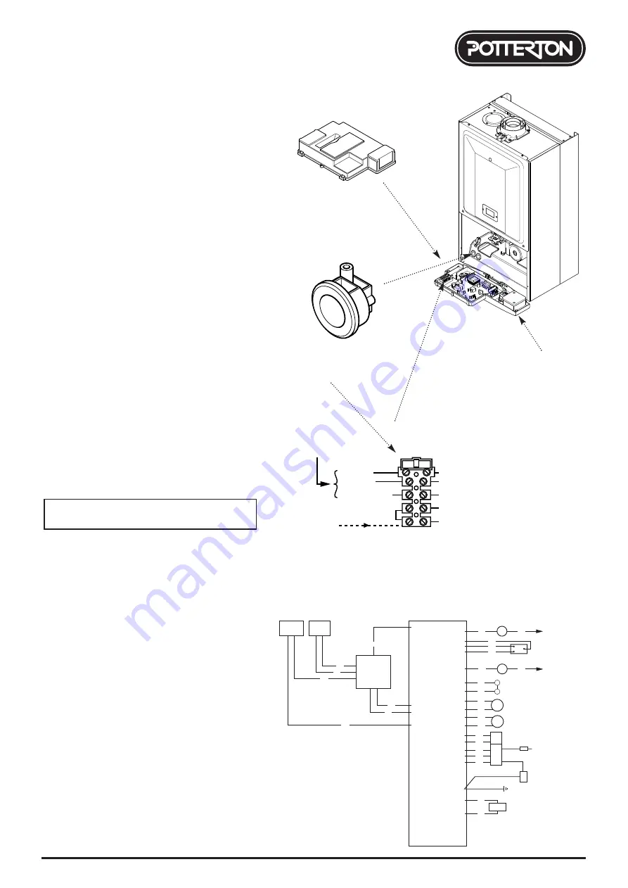 Potterton Performa System 12 HE Installation & Service Instructions Manual Download Page 25