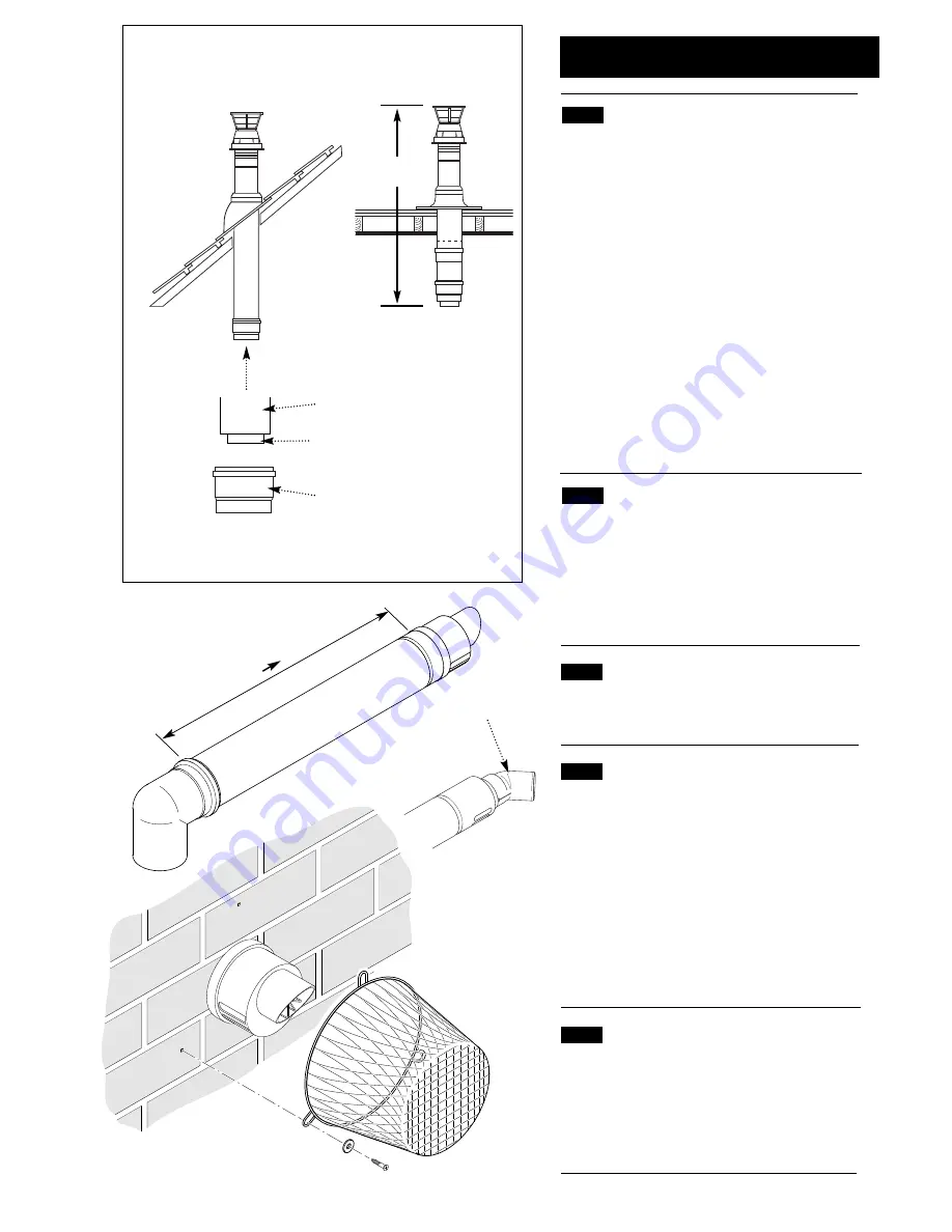 Potterton Promax Combi 24 HE Plus LPG Installation & Service Instructions Manual Download Page 25