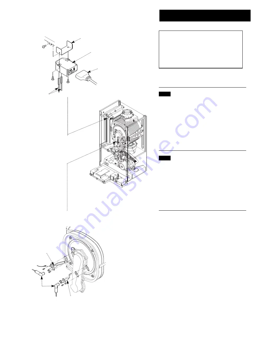 Potterton Promax Combi 24 HE Plus LPG Installation & Service Instructions Manual Download Page 40