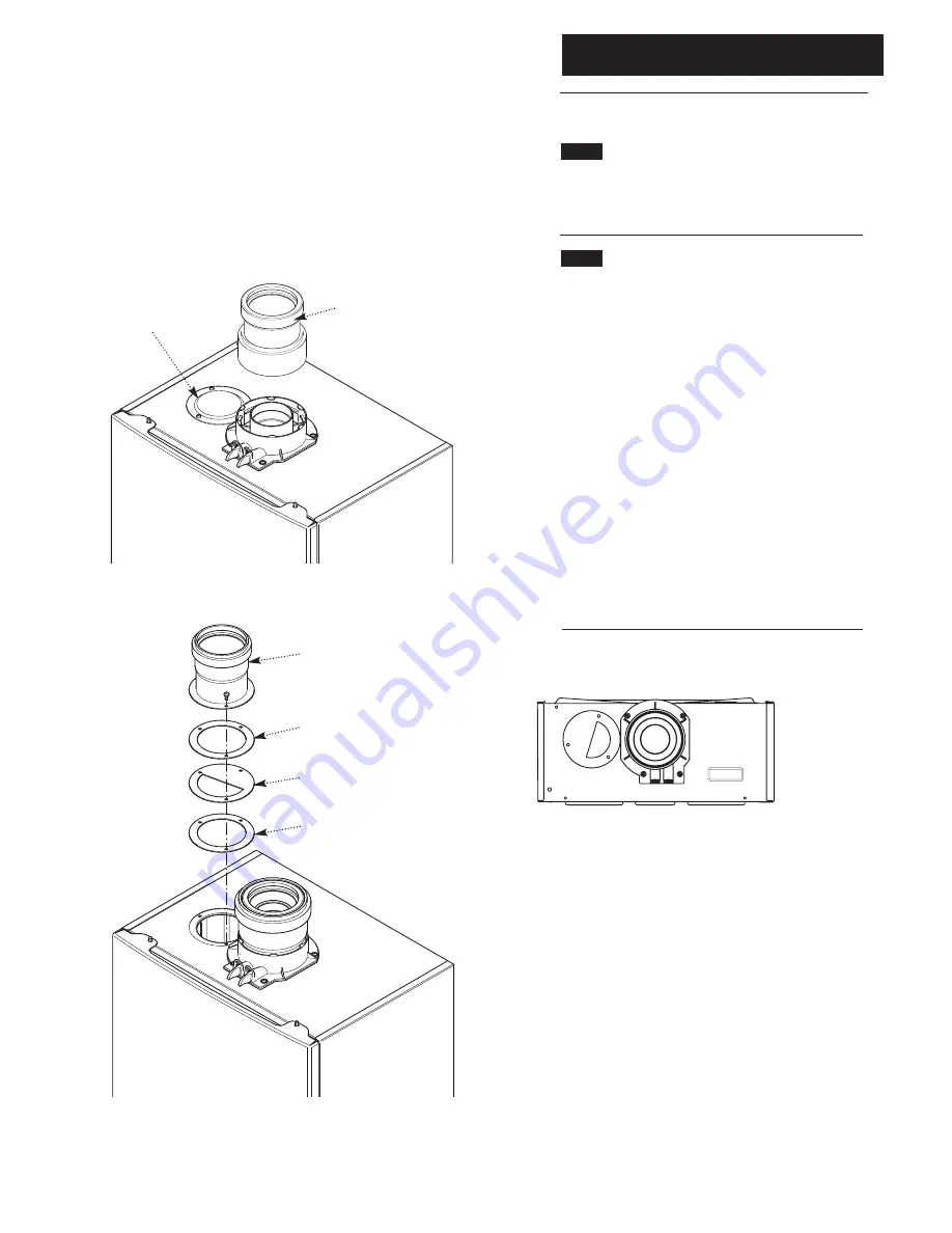 Potterton Promax System HE Plus LPG Installation & Service Instructions Manual Download Page 21