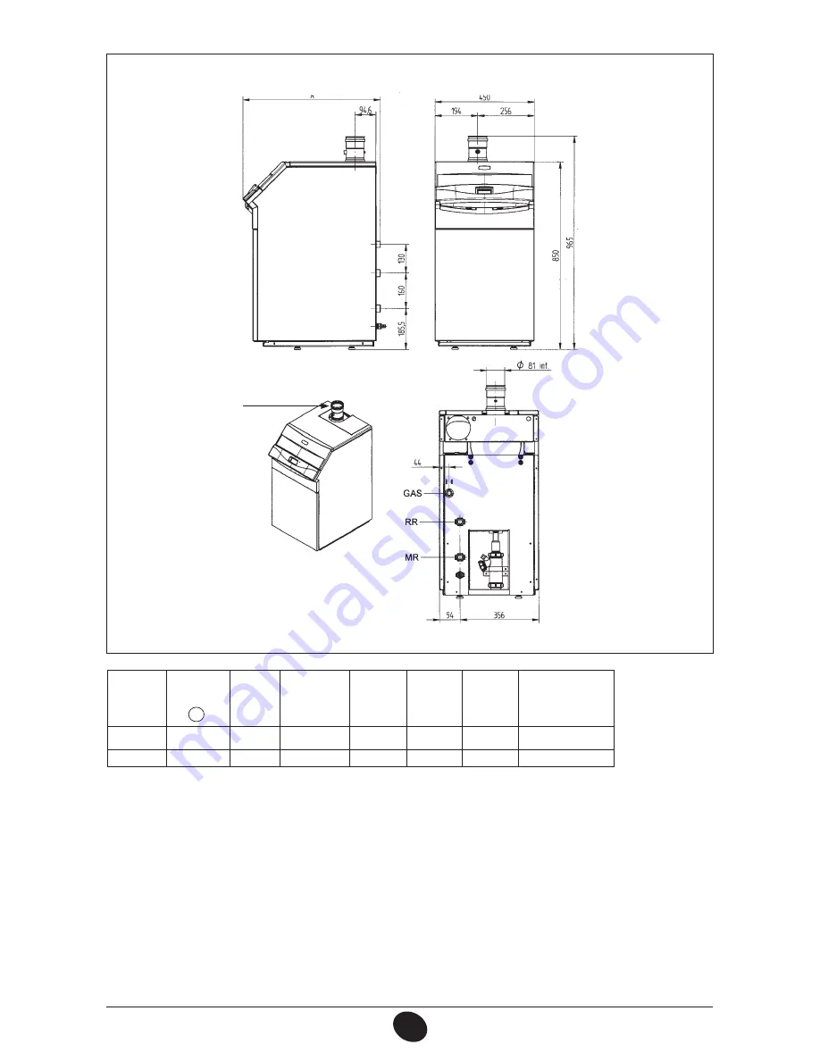 Potterton SIRIUS FS 50-70 Installation, Operation And Maintenance Manual Download Page 15