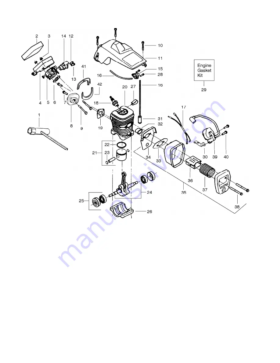 Poulan Pro 1625 Assembly Download Page 26