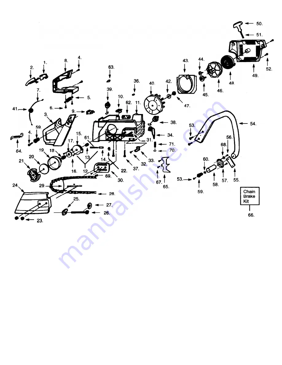 Poulan Pro 1625 Assembly Download Page 46