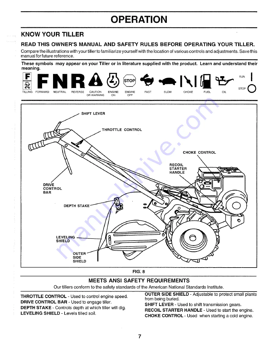 Poulan Pro 174222 Owner'S Manual Download Page 7