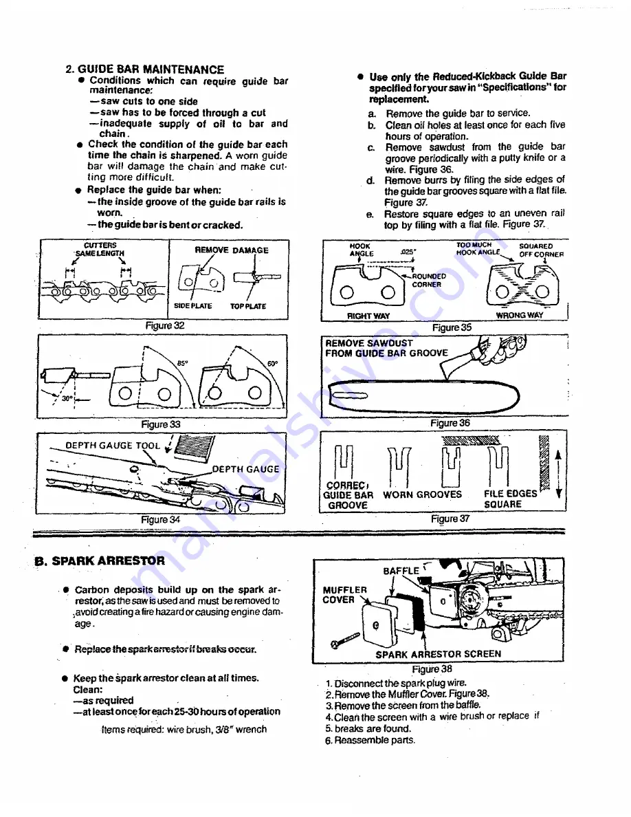 Poulan Pro 1800 Operator'S Manual Download Page 17