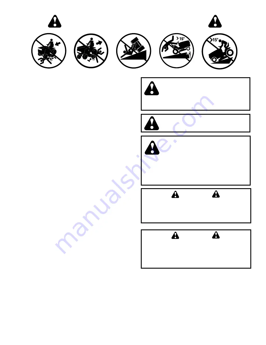 Poulan Pro 185498 Owner'S Manual Download Page 3