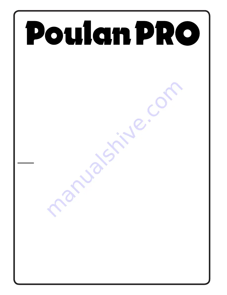 Poulan Pro 411045 Repair Parts Manual Download Page 8