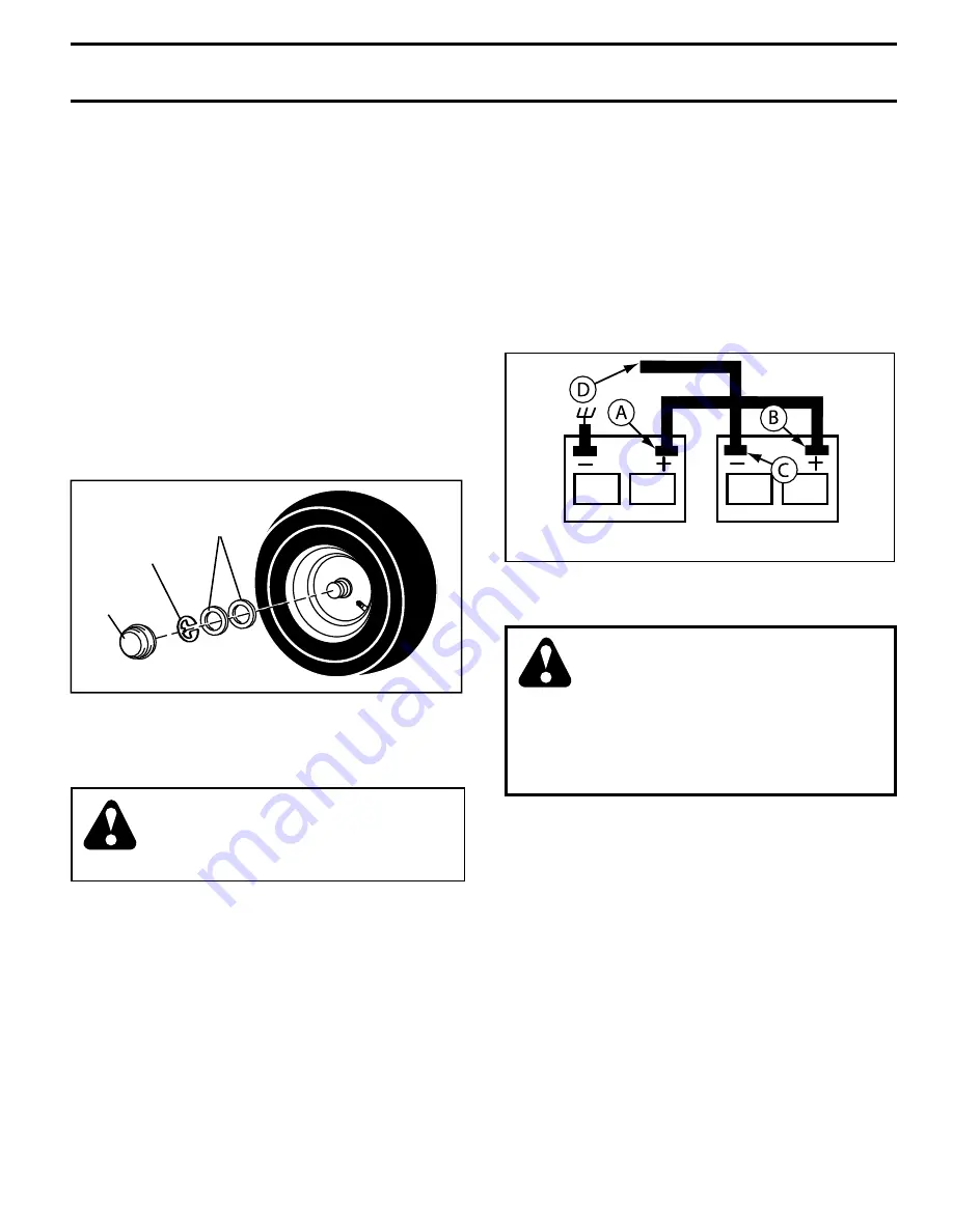 Poulan Pro PDGT26H48B Owner'S Manual Download Page 25