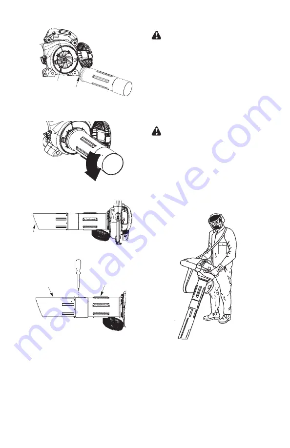 Poulan Pro PPBV25 Instruction Manual Download Page 6