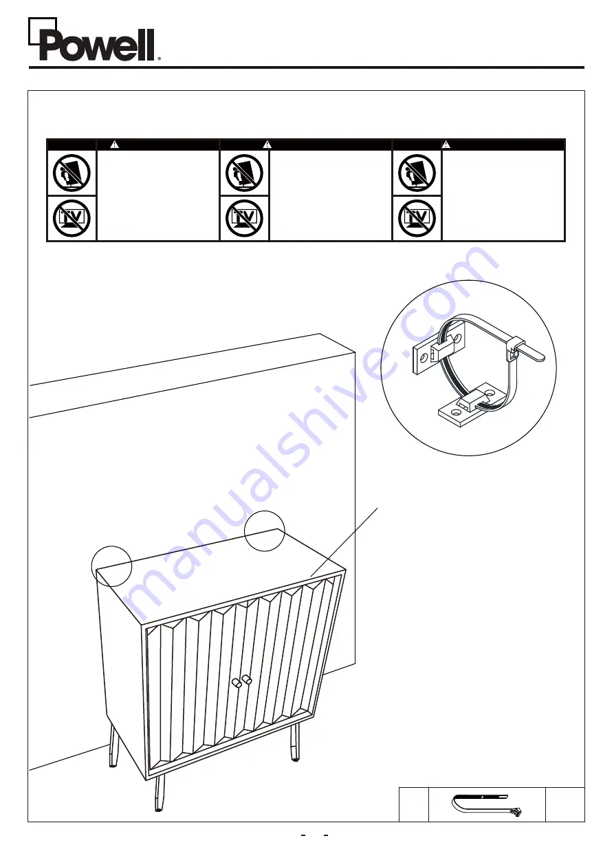 Powell KEYLA MANGO 21A2075 Скачать руководство пользователя страница 6