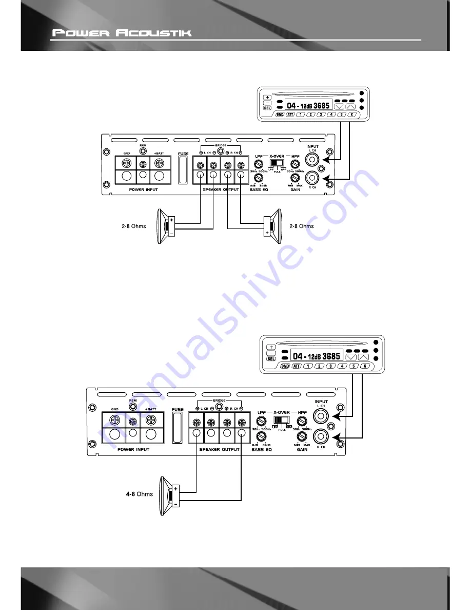 Power Acoustik BAMF-1200/4 Owner'S Manual Download Page 17