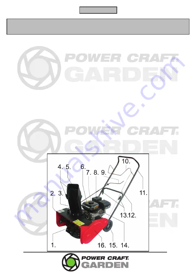 Power Craft Garden 89037 Скачать руководство пользователя страница 3