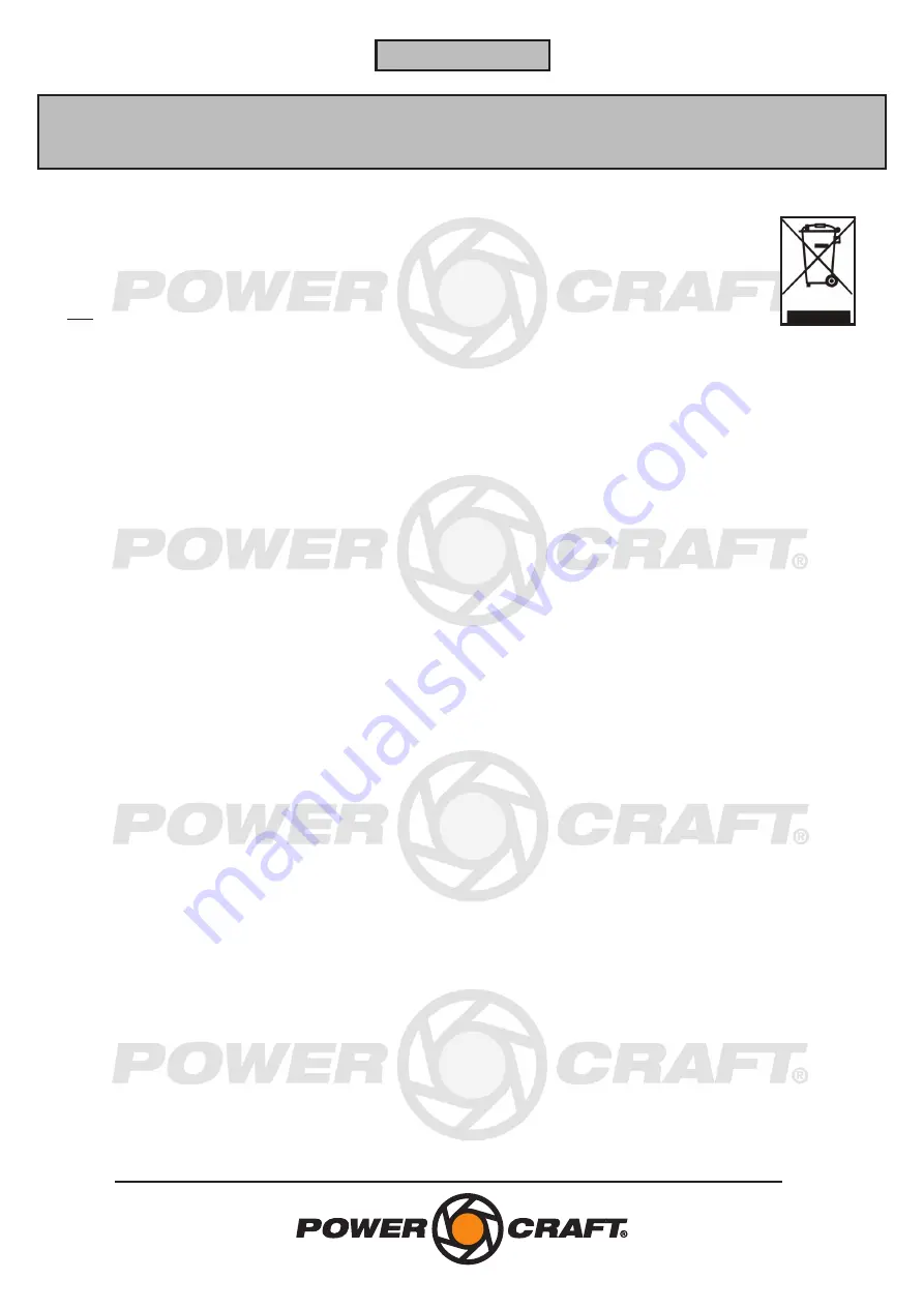 Power Craft 55063 Скачать руководство пользователя страница 17