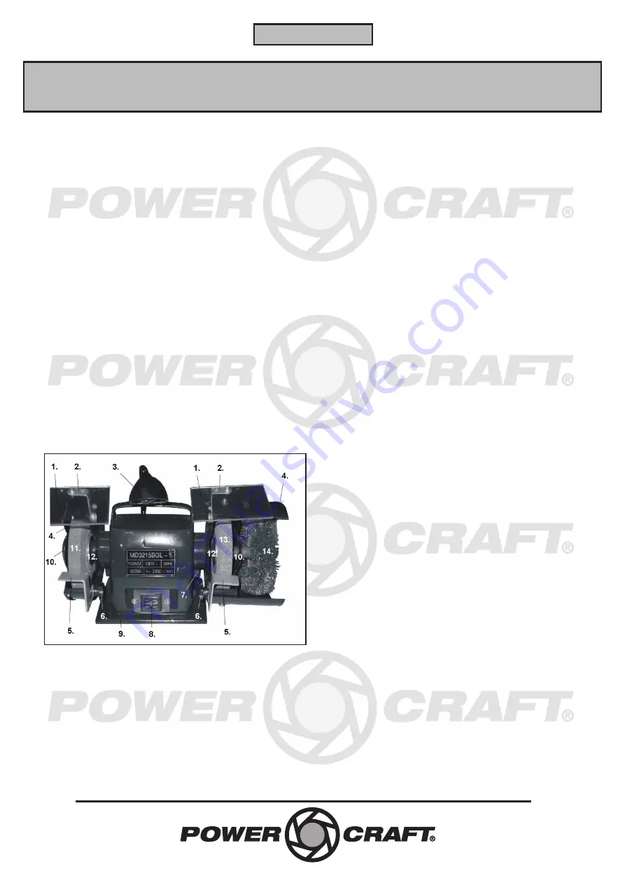 Power Craft 69157 Instruction Manual Download Page 5