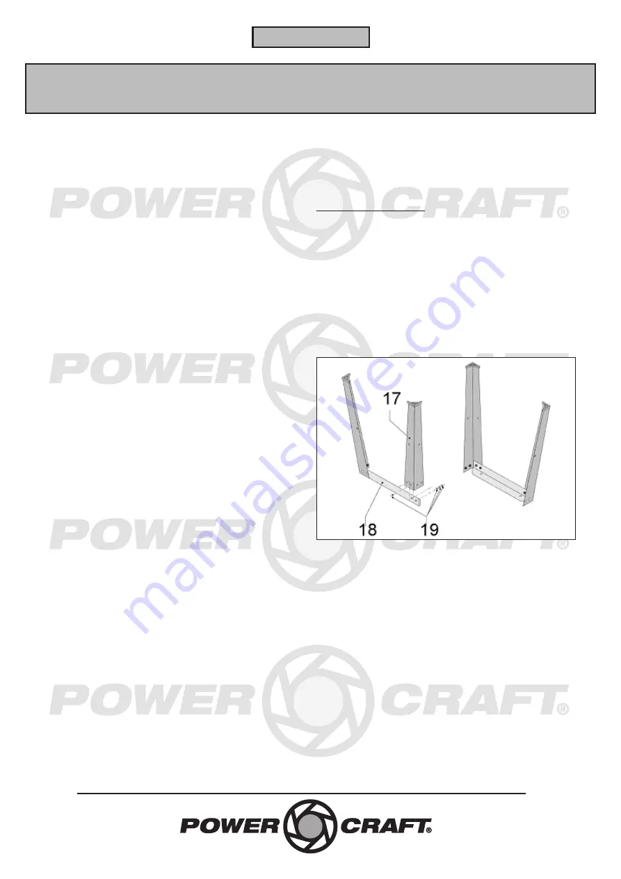 Power Craft 89488 Instruction Manual Download Page 32