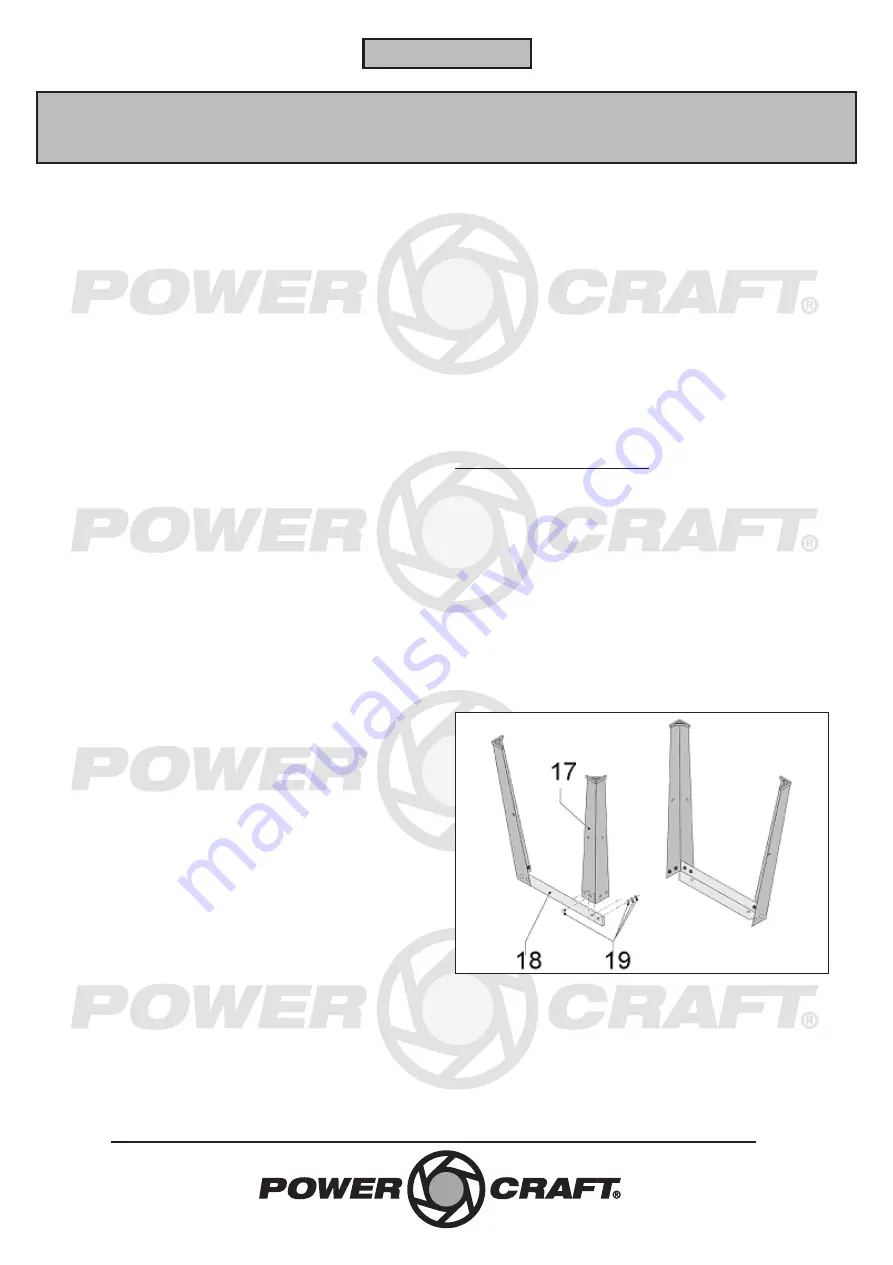 Power Craft 89488 Instruction Manual Download Page 39