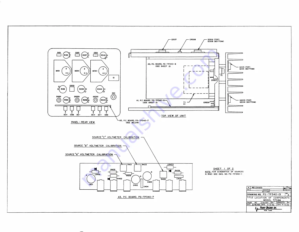 POWER DESIGNS TP340 Скачать руководство пользователя страница 30