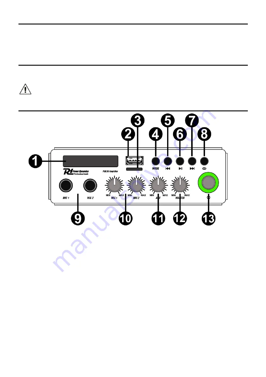 Power Dynamics 10B01D60 Скачать руководство пользователя страница 15