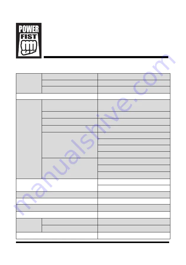 Power Fist 8714941 User Manual Download Page 2