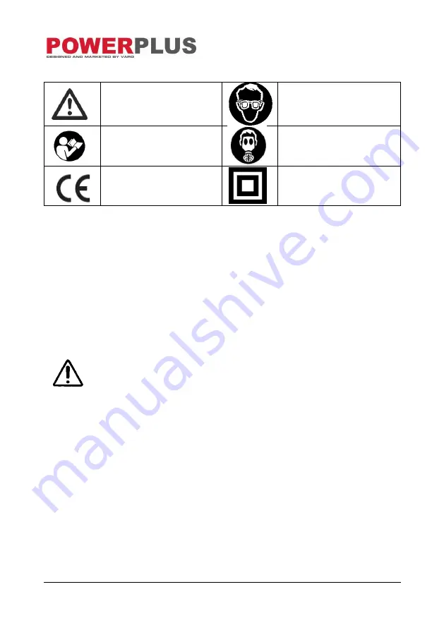 Power Plus POW4060 Скачать руководство пользователя страница 3