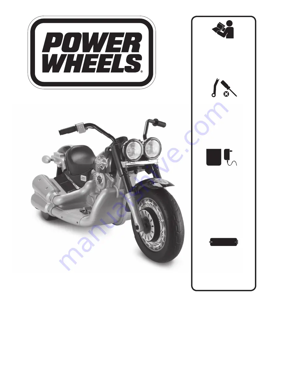 Power Wheels CLG78 Owner'S Manual Download Page 1