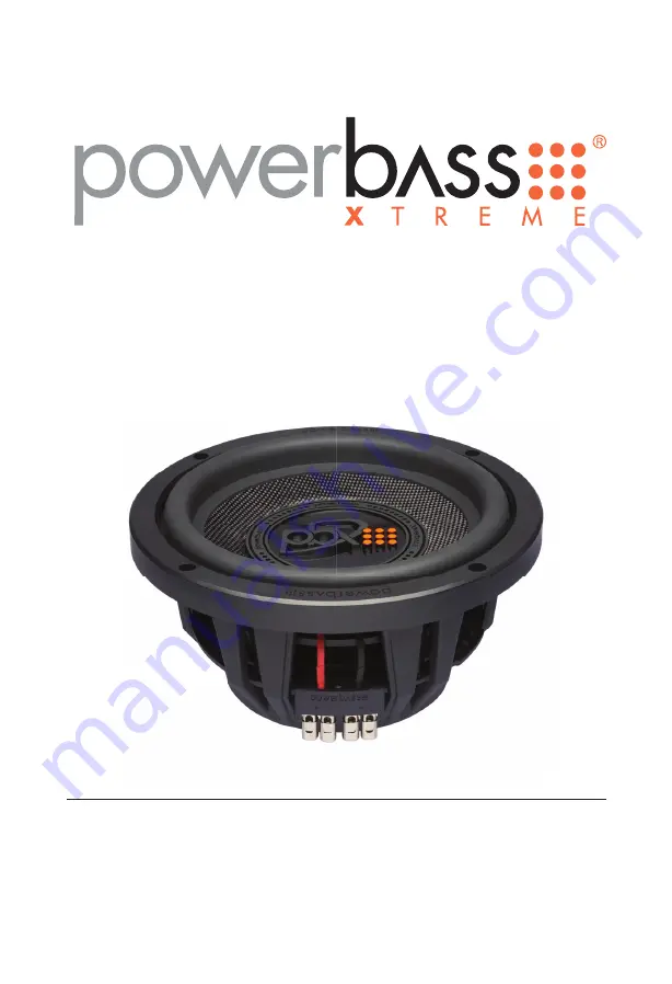 PowerBass 2XL series Скачать руководство пользователя страница 1